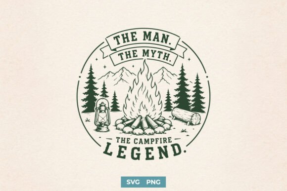 Campfire Legend SVG for Cricut Design: A Crafts & Graphics Review