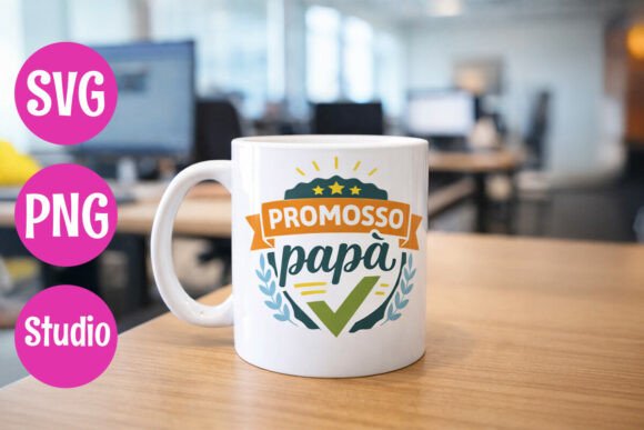 Italian Dad Promotion Quote: A Graphic Design Asset Review for Crafts