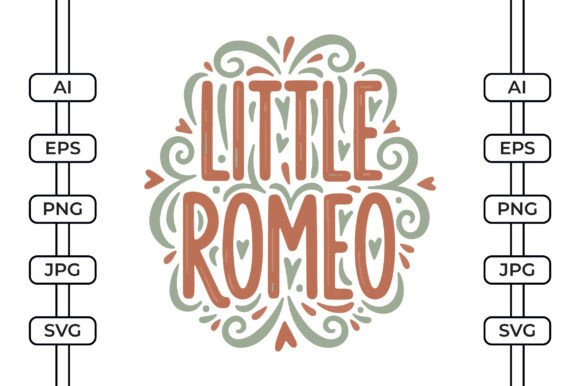 Little Romeo SVG Graphics for Crafts and Creatives